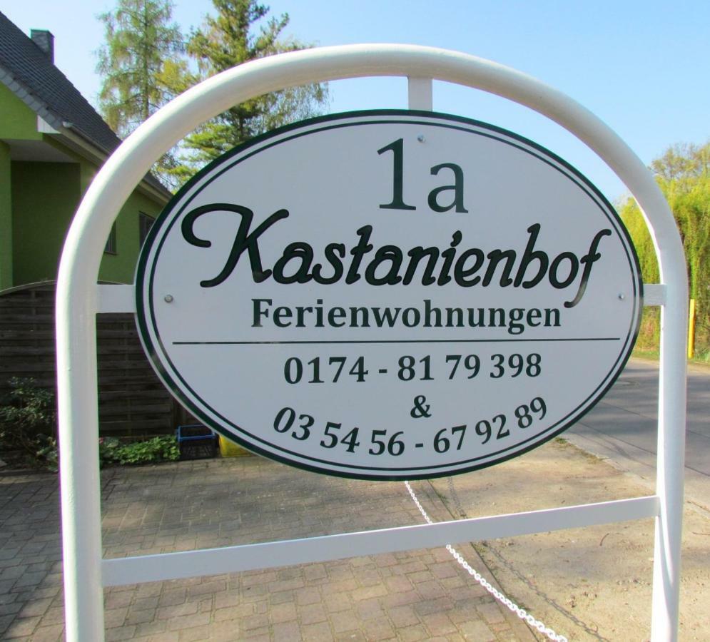 Апартаменты Kastanienhof Luebben Экстерьер фото